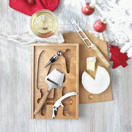 Zestaw do serów i wina - WINE&CHEESE (MO8416-40)