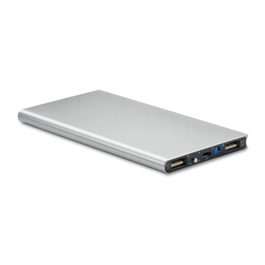 Solarny power bank 8000 mAh - SOLAR POWERFLAT (MO9051-16)