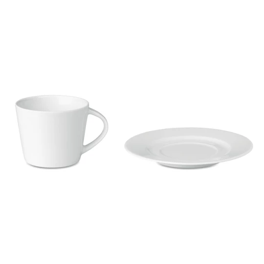 Kubek cappuccino i talerzykiem - PARIS (MO9080-06)