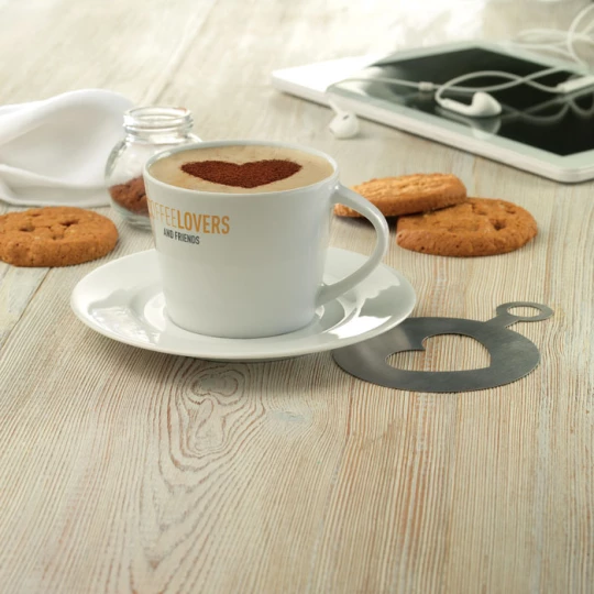 Kubek cappuccino i talerzykiem - PARIS (MO9080-06)