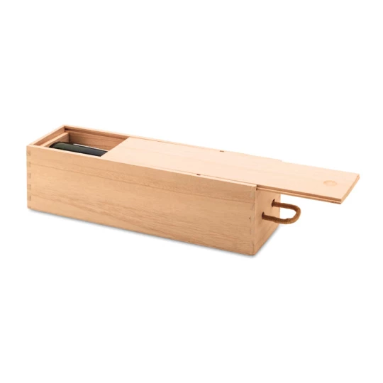 Drewniane pudełko na wino - VINBOX (MO9413-40)