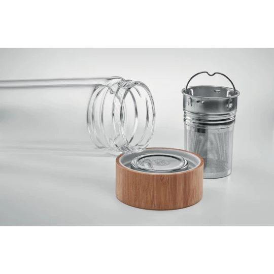 Butelka szklana 400ml - BATUMI GLASS (MO9420-22)