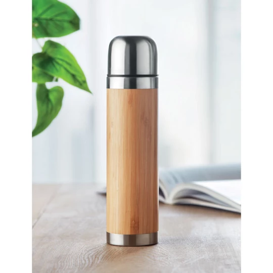 Termos z bambusową obudową - CHAN BAMBOO (MO9991-40)