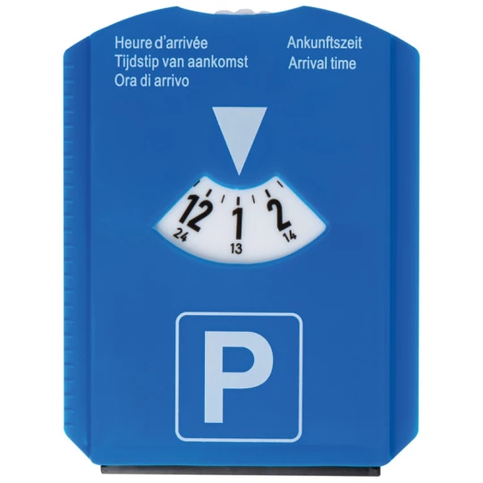 Parkometr ze skrobaczką - niebieski - (GM-99011-04)