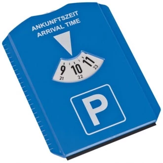 Parkometr ze skrobaczką - niebieski - (GM-99011-04)