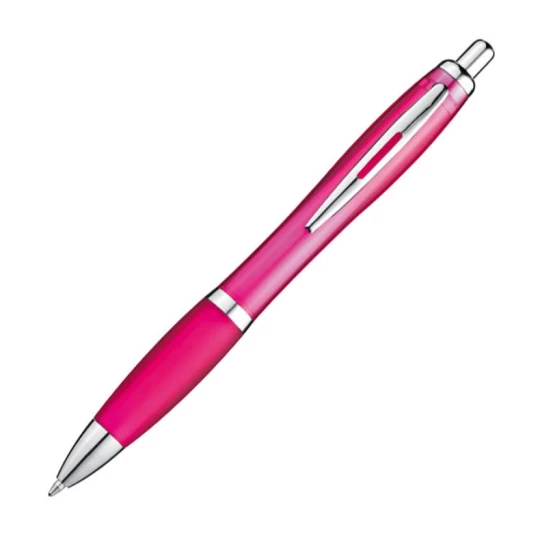 Długopis plastikowy - różowy - (GM-11682-11)