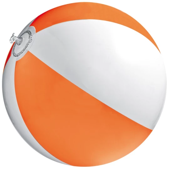 Piłka plażowa z PVC 40 cm - pomarańczowy - (GM-51051-10)