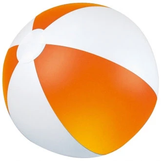 Piłka plażowa z PVC 40 cm - pomarańczowy - (GM-51051-10)