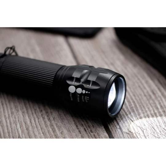 Latarka 1 CREE LED Air Gifts, lampka rowerowa | Cynthia (V8747-03)