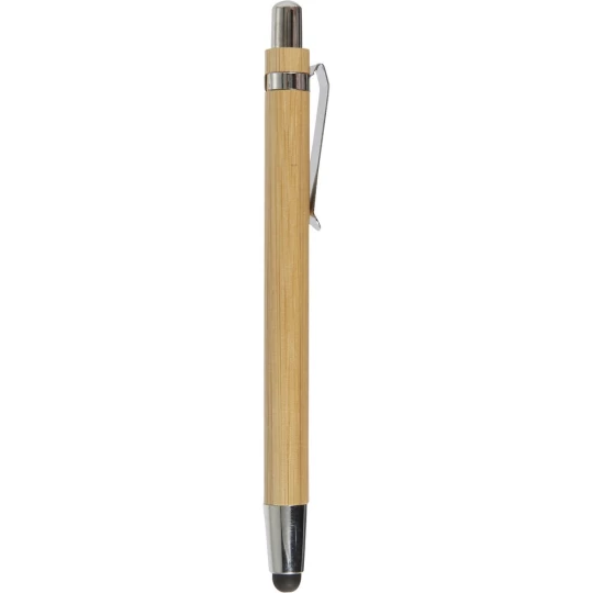 Bambusowy długopis, touch pen (V1761-16)