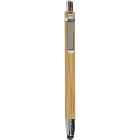 Bambusowy długopis, touch pen (V1761-16)