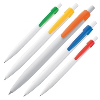 Długopis plastikowy - czerwony - (GM-18656-05)