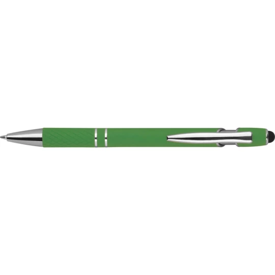 Długopis aluminiowy touch pen - zielony - (GM-13689-09)