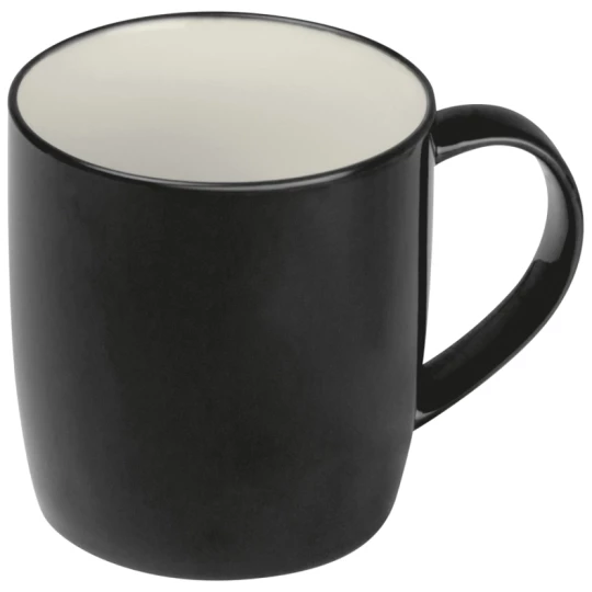 Kubek ceramiczny 300 ml - czarny - (GM-88704-03)