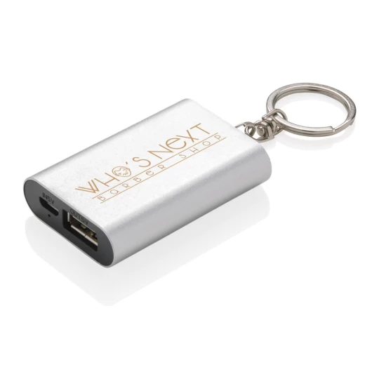Power bank 1000 mAh, brelok do kluczy (P324.190)