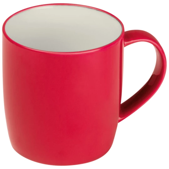 Kubek ceramiczny 300 ml - czerwony - (GM-88704-05)