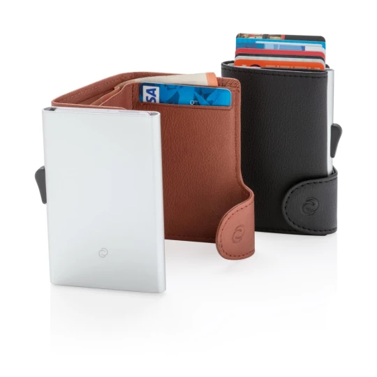 Etui na karty kredytowe i portfel C-Secure, ochrona RFID (P850.511)