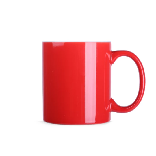 Kubek Tomek Classic 300ml czerwony/biały (M054)