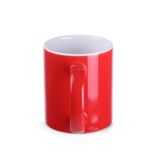 Kubek Tomek Classic 300ml czerwony/biały (M054)