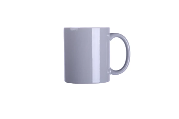 Kubek Tomek Classic 300ml szary/biały (M054)