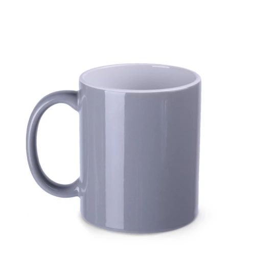 Kubek Tomek Classic 300ml szary/biały (M054)
