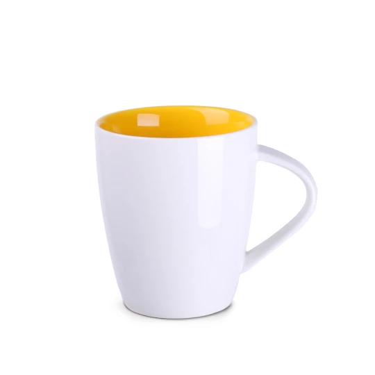 Kubek Joy 250ml biały/żółty (M008)