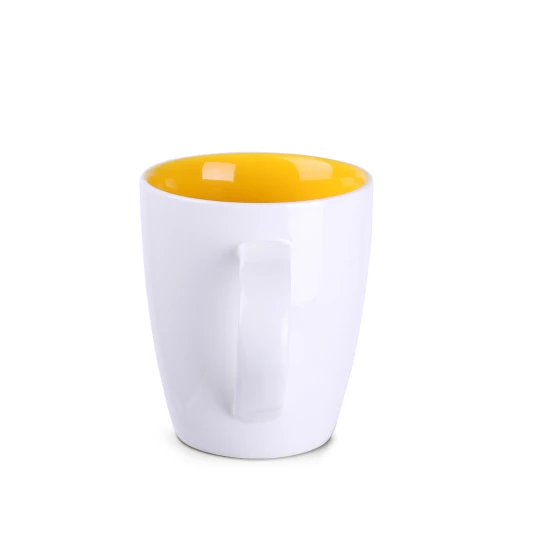Kubek Joy 250ml biały/żółty (M008)