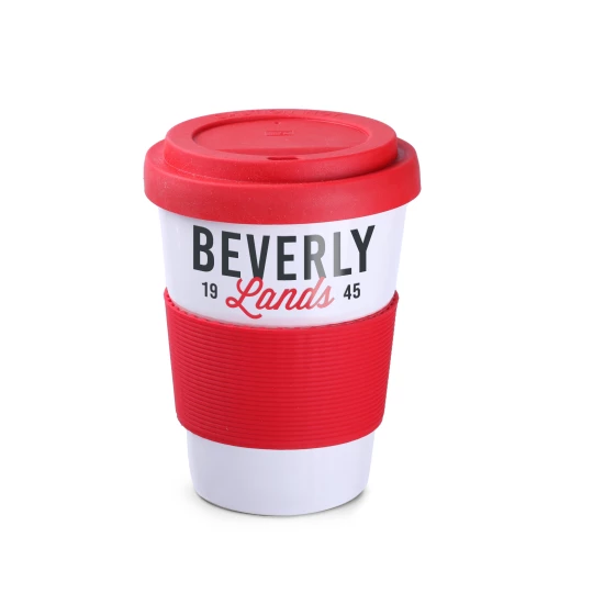 Kubek Coffee2go Classic 350ml czerwony/czerwony (M514)