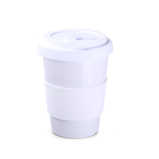 Kubek Coffee2go Lock 350ml biały/biały (M515)