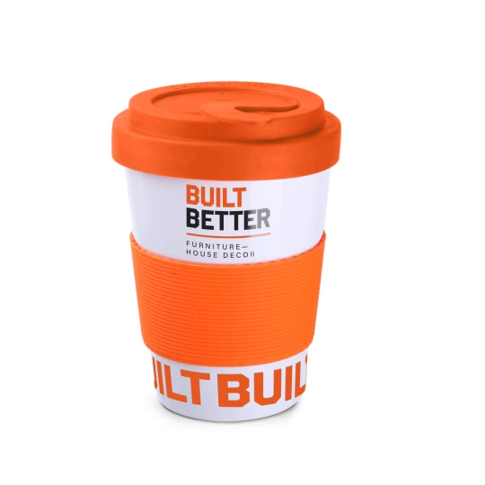Kubek Coffee2go Lock 350ml pomarańczowy/pomarańczowy (M515)