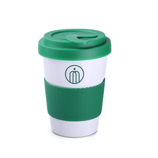 Kubek Coffee2go Lock 350ml zielony/zielony (M515)