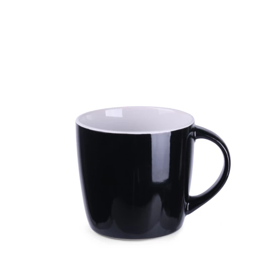 Kubek Handy 300ml czarny/biały (M038)