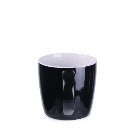 Kubek Handy 300ml czarny/biały (M038)