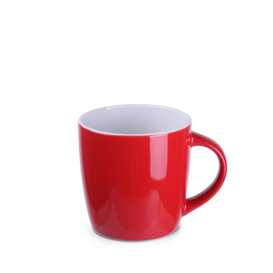 Kubek Handy 300ml czerwony/biały (M038)