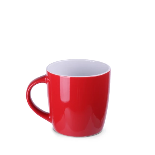 Kubek Handy 300ml czerwony/biały (M038)