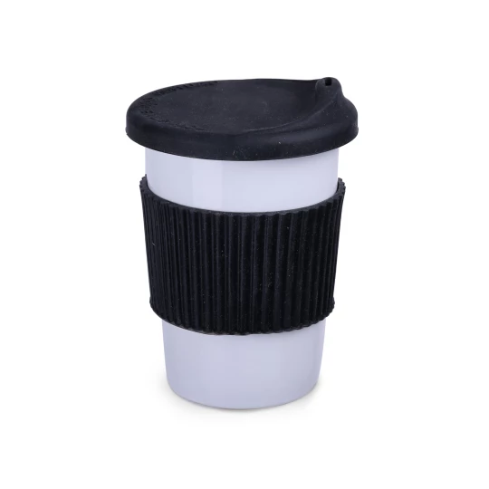 Kubek Play & Go 320ml czarny/czarny (M069)
