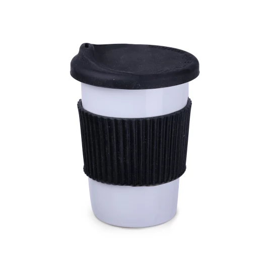 Kubek Play & Go 320ml czarny/czarny (M069)