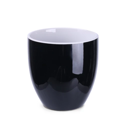 Kubek Americano Duo 450ml czarny/biały (M417)