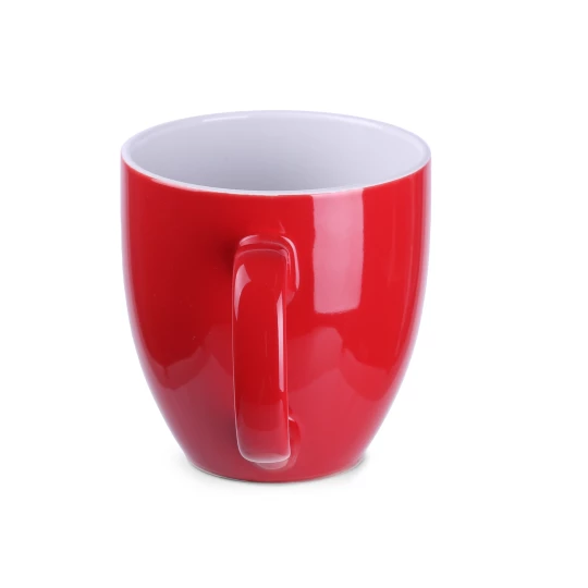 Kubek Americano Duo 450ml czerwony/biały (M417)