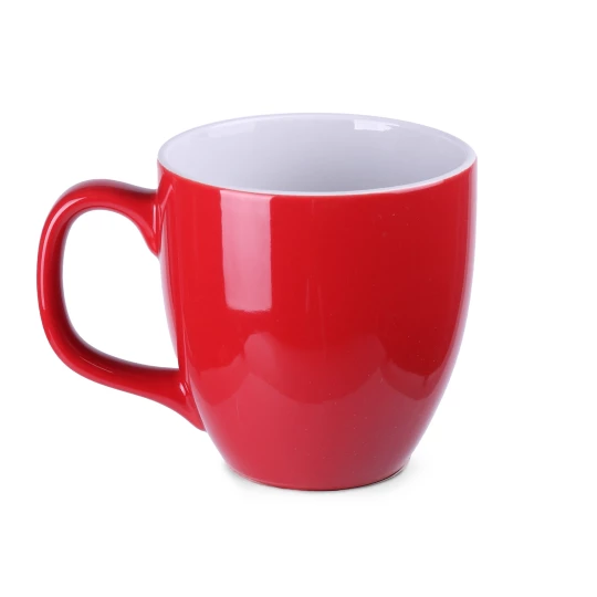 Kubek Americano Duo 450ml czerwony/biały (M417)