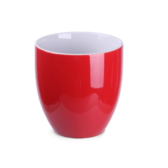 Kubek Americano Duo 450ml czerwony/biały (M417)