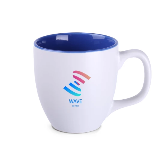 Kubek Americano Pure 450ml biały/refex blue (M457)