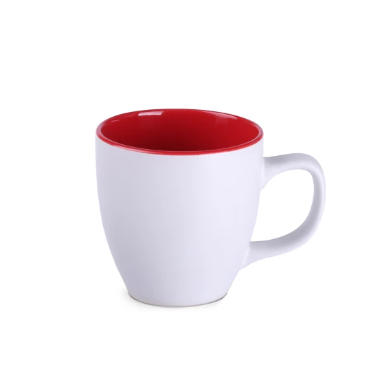 Kubek Americano Small Pure 250ml biały/czerwony (M467)