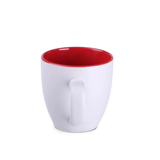 Kubek Americano Small Pure 250ml biały/czerwony (M467)