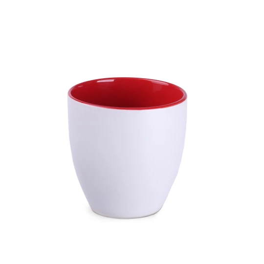Kubek Americano Small Pure 250ml biały/czerwony (M467)