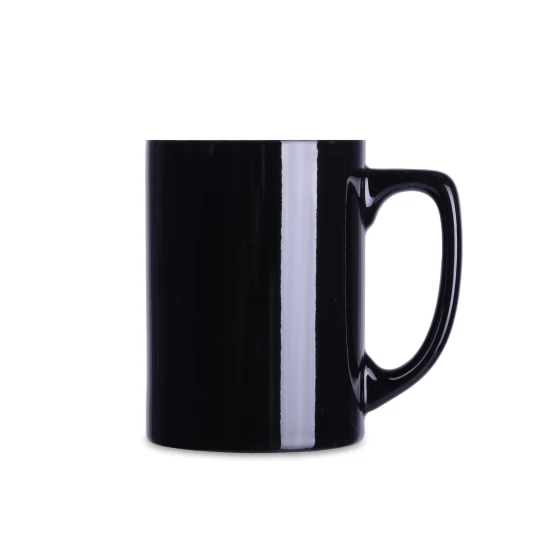 Kubek Anna 280ml czarny/biały (M049)