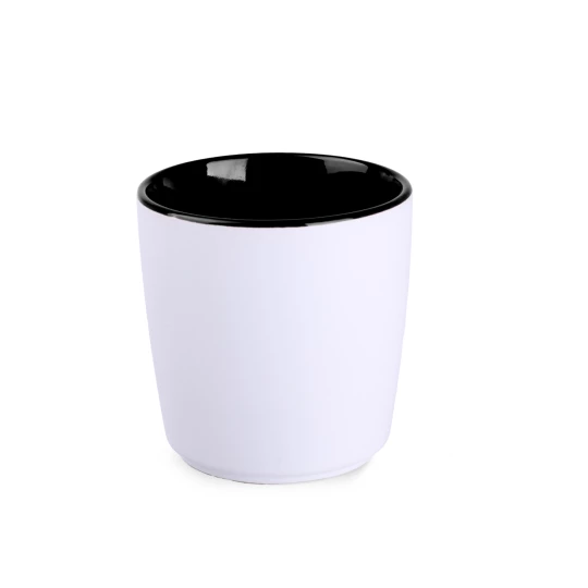Kubek Barrel Pure 250ml biały/czarny (M464)