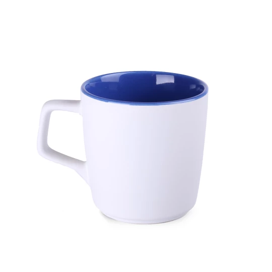 Kubek Barrel Pure 250ml biały/refex blue (M464)