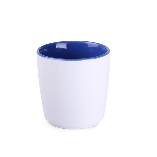 Kubek Barrel Pure 250ml biały/refex blue (M464)