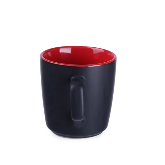 Kubek Barrel Supreme 250ml czarny/czerwony (M465)